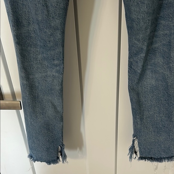 Agolde Faded Blue Ankle Jeans - Picture 10 of 10